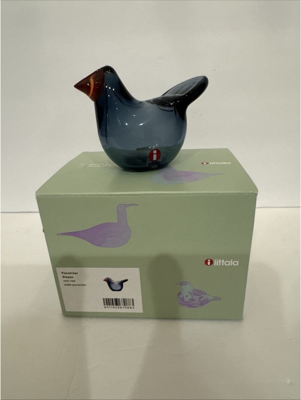 iittala Birds by Toikka Blue Rain Flycatcher (Sieppo) Brand New